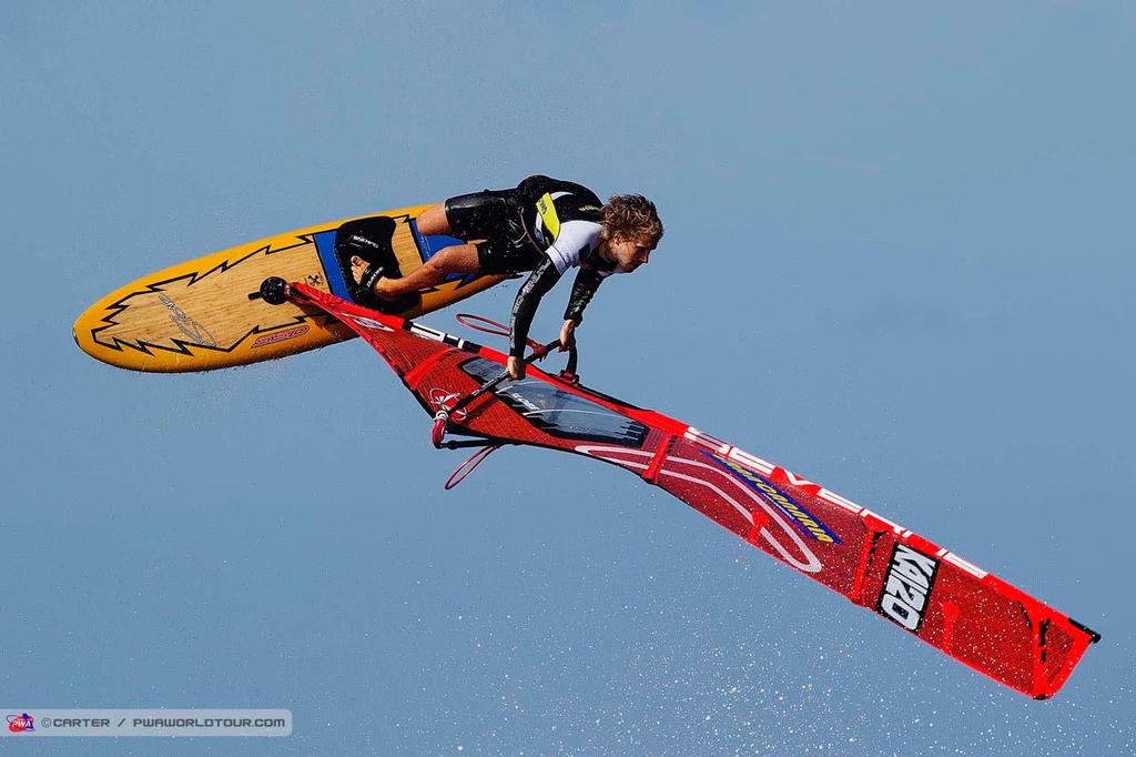 Tweaked pushloop Jaeger Stone - 2014 PWA Pozo World Cup / Gran Canaria Wind and Waves Festival ©  Carter/pwaworldtour.com http://www.pwaworldtour.com/